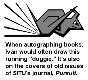 Ivan's doggie logo
